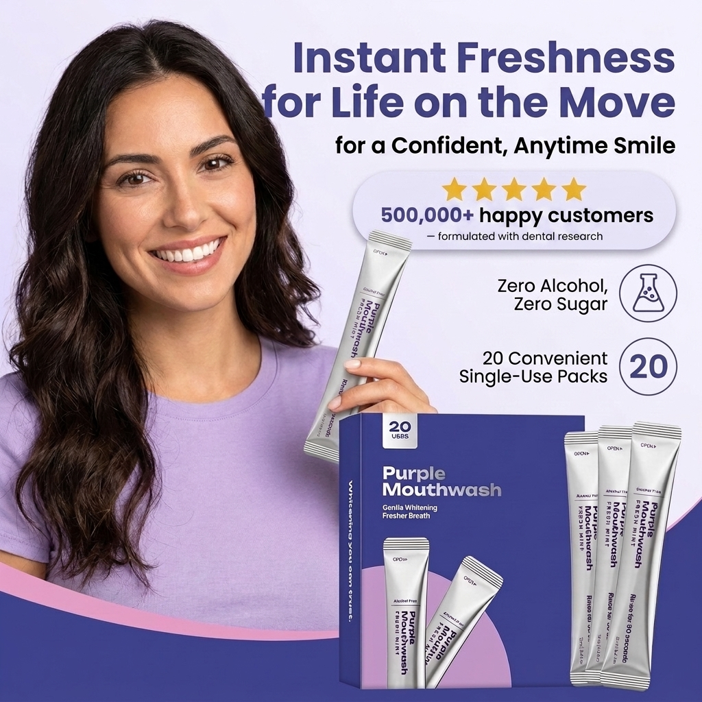 Purely Purple Whitening Rinse